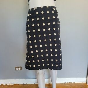 Moschino Jeans Baseball Print Skirt, VGUC, Size 8